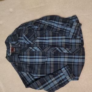 Boys Size 7X Tony Hawke Button Down Dress Shirt